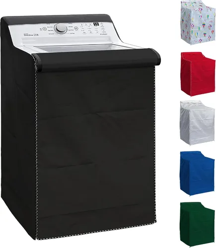 Vista 9 de BlueStars 2 PCS Fundas para Lavadora de Carga Superior - Protección Exterior Premium para la Mayoría de Fundas de Lavadora y Secadora - A29" x P28