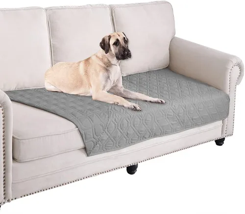 Vista 132 de Ameritex Manta Impermeable Reversible Cubierta para Cama de Perro Manta para Mascotas para Muebles Cama Sofá Sillón