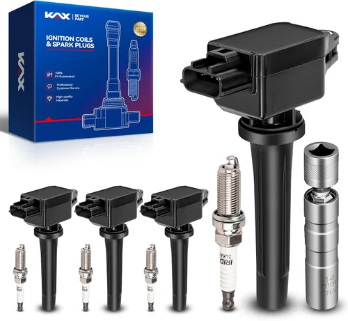 Vista 35 de Bobina de encendido KAX UF434 1 paquete Compatible con Impala, Equinox, G6, Malibu, Silverado 1500, Uplander, Torrent, Lucerne, Express 1500, Sierra