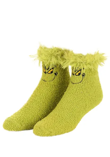 Vista 2 de Calcetines peludos del Grinch de Dr. Seuss Multicolor