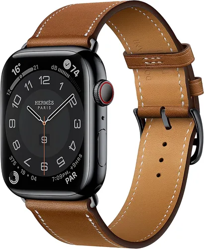 Vista 44 de LB1 - Correa de cuero para Apple Watch para mujeres y hombres, SE Ultra 2 de 1.575 in 1.732 in 1.811 in 1.654 in 1.772 in 1.614 in 1.496 in 1.929 in