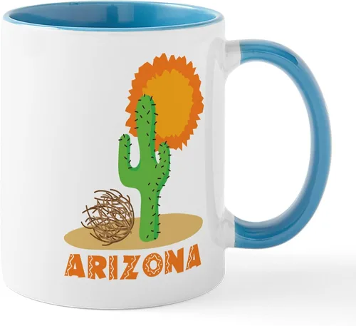 Vista 36 de CafePress ARIZONA Mugs Taza de café de cerámica de 11 oz (11.0 fl oz)