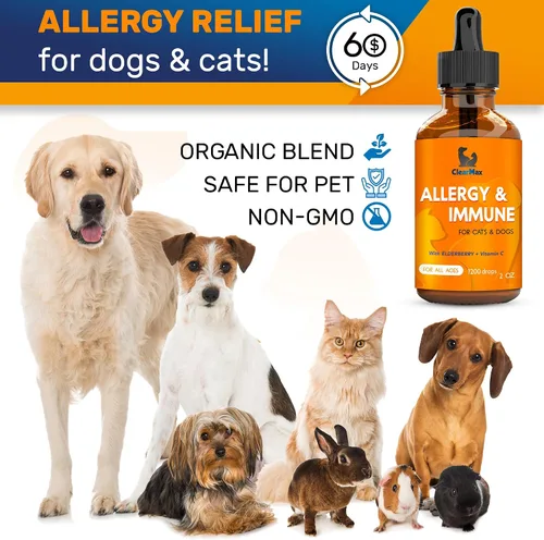 Vista 7 de Alivio de la alergia de los perros ◆ Alivio de la alergia de los gatos ◆ Alivio de la picazón de la piel del perro ◆ Alivio de la picazón del gato ◆