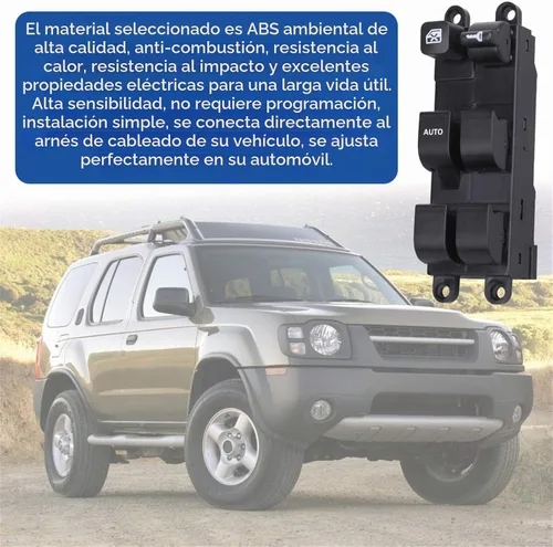 Vista 6 de Interruptor Principal de Ventana Botón de Control de Energía de Puerta Lado Izquierdo Delantero del Conductor Compatible con Nissan