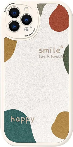 Vista 5 de ZEZHOU Funda protectora transparente para iPhone 13 Pro, diseño para iPhone 13 Pro con funda delgada, a prueba de golpes, para mujeres adolescentes