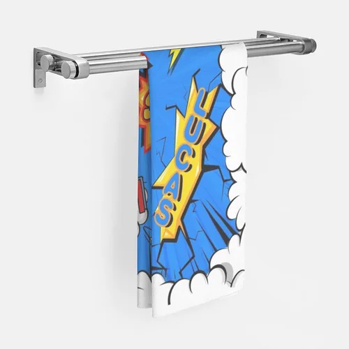 Vista 2 de Toalla personalizada con monograma para baño, 14.5 x 28 pulgadas, toallas personalizadas con nombres, toalla de baño con nombre