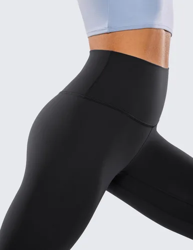 Vista 5 de CRZ YOGA Leggings de Entrenamiento con Sensación de Desnudez Cepilladas 25" - Pantalones de Yoga para Mujer de Cintura Alta con Compresión y Control
