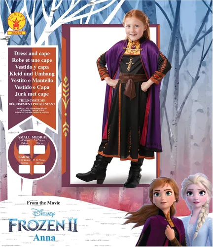 Vista 2 de Disfraz de Anna de Frozen 2 de Disney