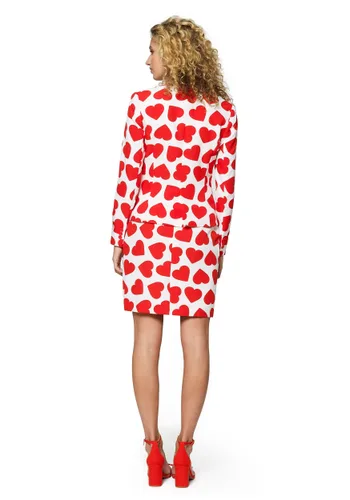 Vista 2 de Traje Opposuits Reina de Corazones para Mujer Multicolor