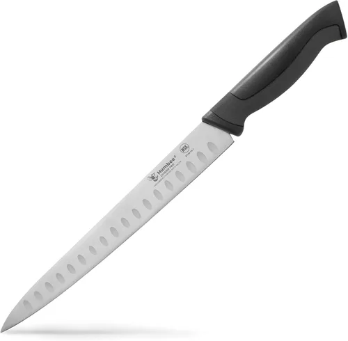 Vista 17 de Cuchillo rebanador de 6 pulgadas con borde Granton, negro, serie DT-40