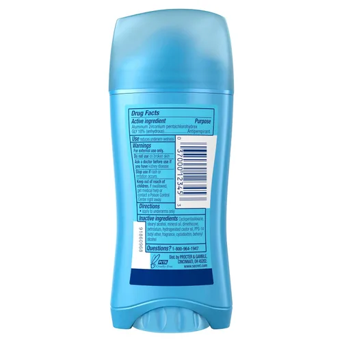 Vista 11 de Secret - Desodorante antitranspirante invisible sólido Shower Fresh, 2.60 onzas