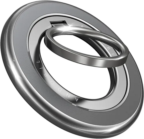 Vista 9 de Sability Max 2025 - Agarre magnético para teléfono [anillo giratorio e imán de doble cara ultra fuerte] Soporte de anillo para iPhone compatible