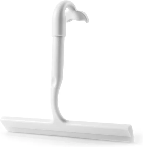 Vista 10 de Escobilla de ducha para puertas de vidrio, 9.8 pulgadas de ancho, silicona Negro