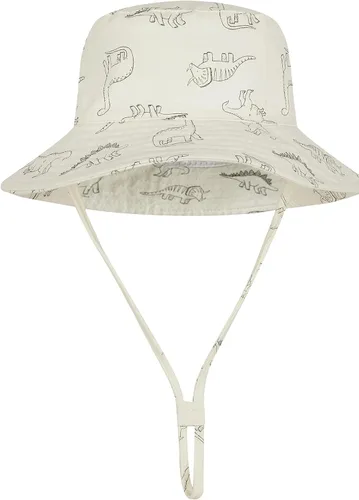 Vista 2 de Sombrero de sol para bebé, sombreros de pescador para niños, protección solar de verano, sombreros de playa para niños, sombrero de ala ancha