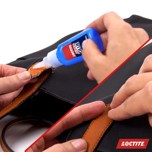 Vista 7 de Loctite Super Glue - Líquido profesional, transparente, botella de 0.7 onzas líquidas, paquete de 3 – Superpegamento para plástico, madera, metal