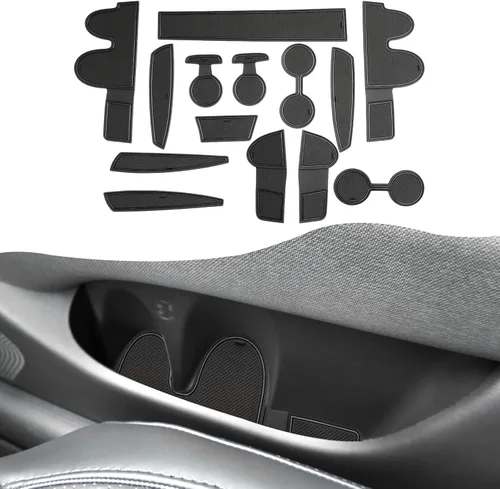 Vista 39 de SXCY Alfombrillas con ranura para puerta Toyota RAV4 2025 para Toyota RAV4 2019-2024 2025, accesorios para portavasos y portavasos 2024 2025 RAV4