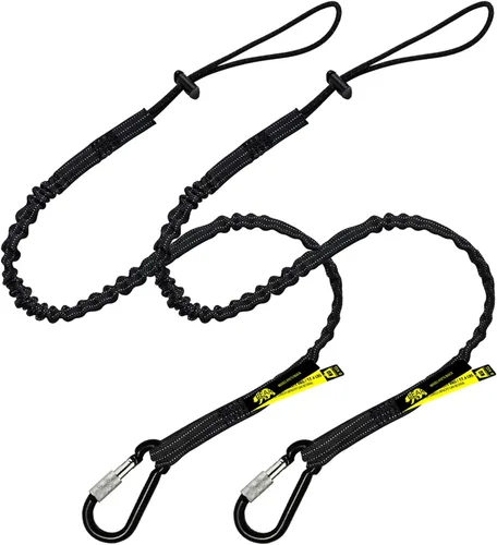 Vista 11 de BearTOOLS 0921S - Cordón para herramientas con conector único y extremo de bucle ajustable, longitud estándar, límite de peso máximo de 17.6
