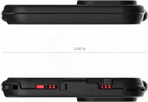 Vista 8 de Ghostek NAUTICAL funda delgada para iPhone 14 Plus a prueba de golpes impermeable con protector de pantalla y imán MagSafe con carga inalámbrica