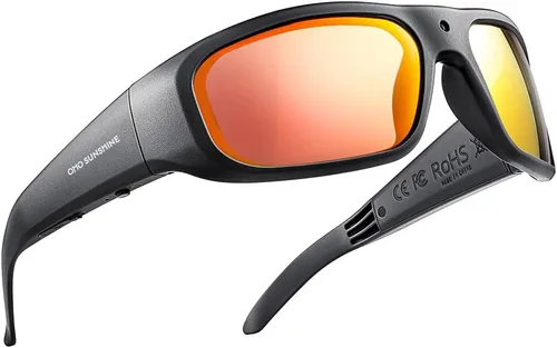 Vista 7 de OHO Ultra-Thin Lightweight Sports Camera Sunglasses, 24MP Camera, 1080P Video, Water Resistant UV400 Lens