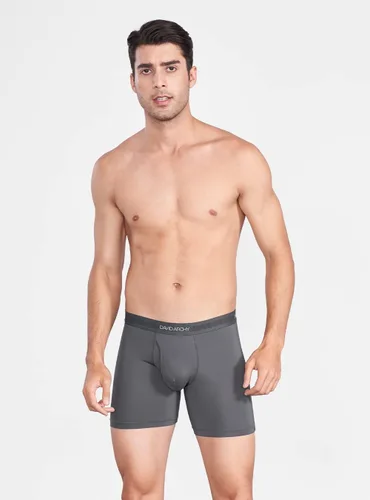 Vista 3 de DAVID ARCHY Mens Underwear Mesh Quick Dry Polyamide Boxer Briefs Active Sports Soft Breathable Underwear in 3 Pack