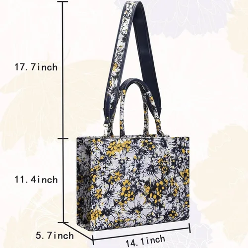 Vista 5 de ER.Roulour Bolsos cruzados para mujer, bolso de hombro a la moda con dos correas