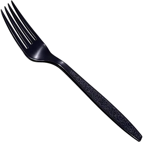 Vista 20 de Daxwell cuchara de té pesada, de tamaño completo, plástico negro, Negro, 1000