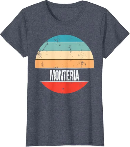 Vista 9 de Camiseta Montería Colombia City Trip, Negro