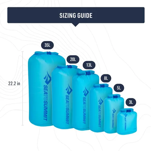 Vista 7 de Sea to Summit Ultra-Sil Dry Bag, Ultralight Waterproof Dry Storage Anaranjado