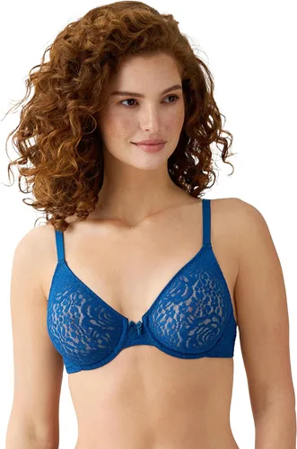 Vista 11 de Wacoal Brasier con aros de encaje Halo sin forro para mujer, 851205