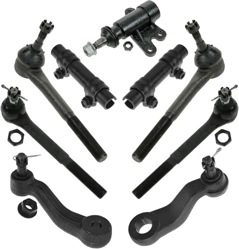 Vista 15 de TRQ Kit de dirección delantera con barra de acoplamiento de fuelle de piñón y cremallera compatible con Toyota Echo 2000-2005