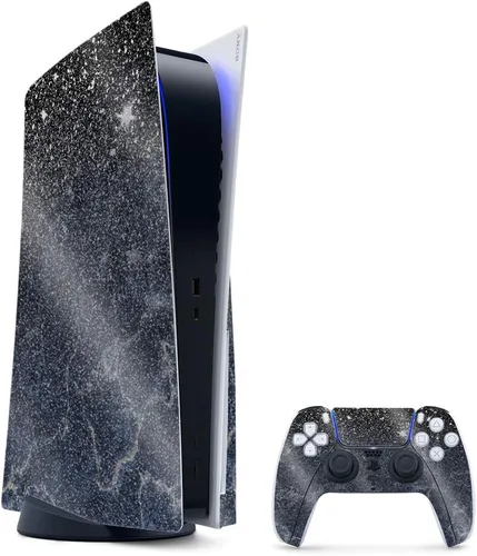 Vista 46 de MightySkins - Skin para juegos con purpurina brillante para PS5 y PlayStation 5, ágata amatista, acabado duradero con purpurina de alto brillo