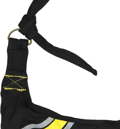 Vista 3 de DC Comics Batman Logo Bolso Hobo para Juniors, Negro