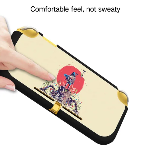 Vista 4 de PERFECTSIGHT Cute Protective Case Compatible with Nintendo Switch Lite Kawaii Zelda Anti-Scratch Shockproof Slim Cover Case for NS Console and