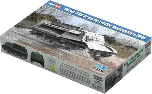 Vista 4 de Hobby Boss Kit de modelo de armadura soviética T-18 Mod1930 tanque ligero