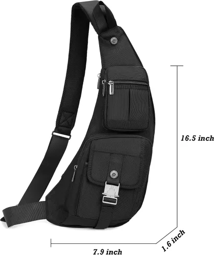 Vista 63 de Nicgid Sling Bag - Mochila bandolera para hombre), LYSB01NH075BJ-SPRTSEQIP