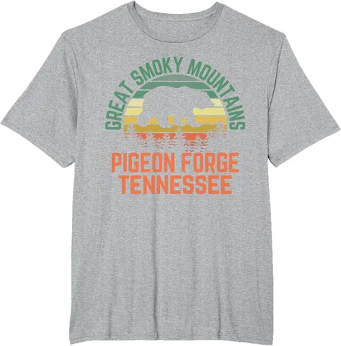 Vista 36 de Camiseta Pigeon Forge Great Smoky Mountains National Park Tennessee, Negro, S