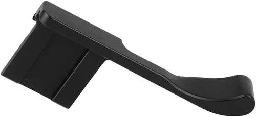 Vista 5 de Thumb Up Grip, zapata caliente de aleación de aluminio para cámara sin espejo X 100F, X A5, X A3, X pro2 (negro)