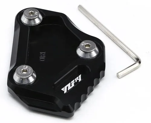 Vista 2 de Soporte lateral de soporte CNC para placa de extensión de pie para YZF R1 2001-2007 motocicleta
