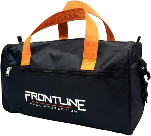 Vista 9 de Kit completo de techadores Frontline Combat con arnés de cuerpo completo Lifeline Combat™ de 50 pies Cumple con OSHA y ANSI