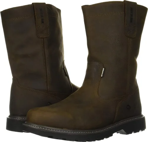 Vista 7 de Wolverine Floorhand - Botas de trabajo impermeables con punta suave de 10 pulgadas