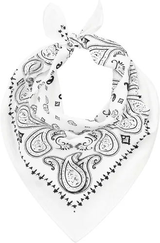 Vista 14 de Bandana de algodón de alta calidad para hombres y mujeres - Pañuelo para el Negro