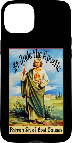 Vista 9 de St. Jude - Funda para iPhone 16, diseño de The Apóstol of Jesus Lost Causes