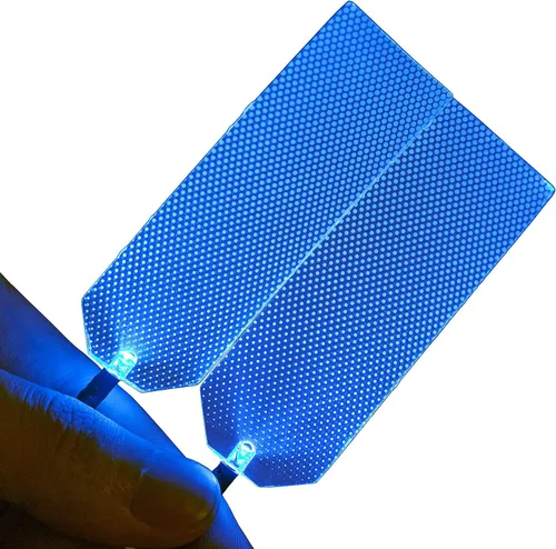 Vista 7 de Luces LED [Con detección de voz] para decoración de casco flexible, kit de bricolaje para cosplay, superhéroe RGB, para hombres, regalos - Luces Voz