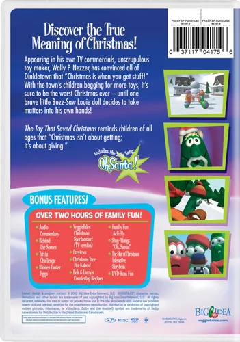 Vista 2 de VeggieTales The Toy That Saved Christmas