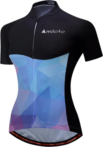 Vista 6 de Camisetas de ciclismo para mujer, camisetas de bicicleta, ropa de ciclismo para mujer 00005A