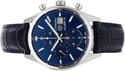 Vista 2 de Tag Heuer Carrera CBK2112FC6292 - Reloj cronógrafo automático con esfera azul