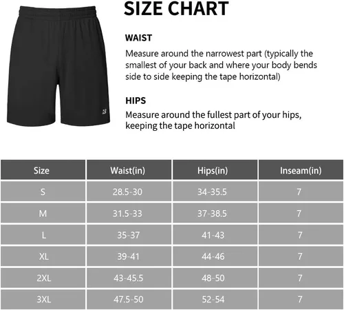 Vista 6 de Roadbox Pantalones cortos de entrenamiento para hombre, atléticos, gimnasio, correr, baloncesto, 7 pulgadas, con bolsillo, para deportes de fitness