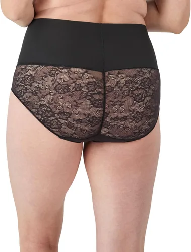 Vista 2 de Maidenform Ropa interior moldeadora de cintura alta para mujer, braga moldeadora con control de abdomen, bragas de control firme