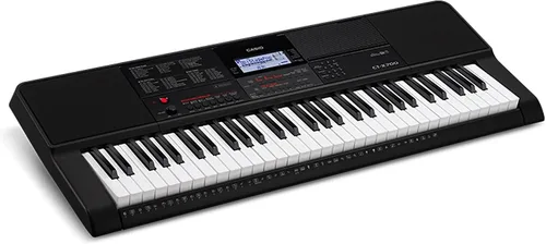 Vista 2 de Casio CT-X700 EDP Paquete de teclado educativo con fuente de alimentación, soporte, auriculares, cable USB y software de instrucciones