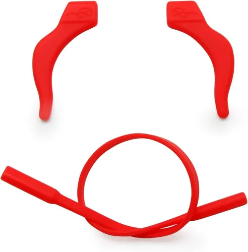 Vista 8 de 3 Sets Pack Kids Glasses Silicone Cord Ear Grips Children Eyeglasses Temple Locks with Head Band Strap Retainer